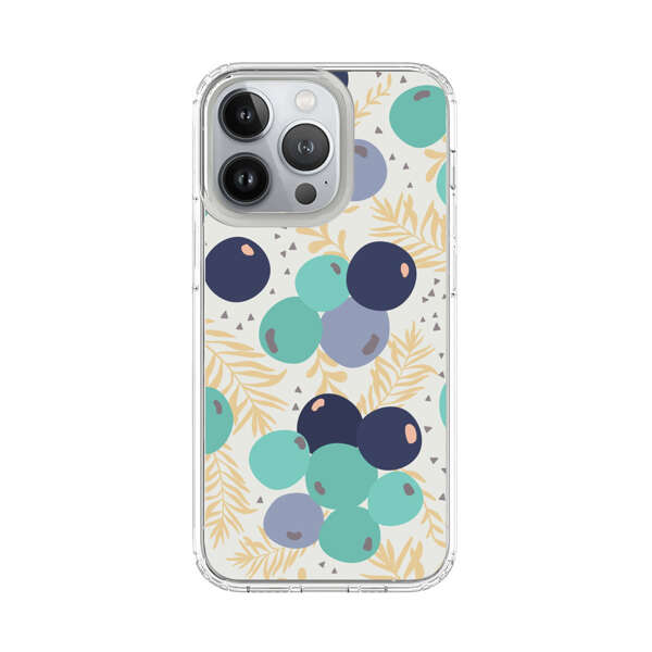 Abstract Berries Pattern iPhone 13 Pro Case