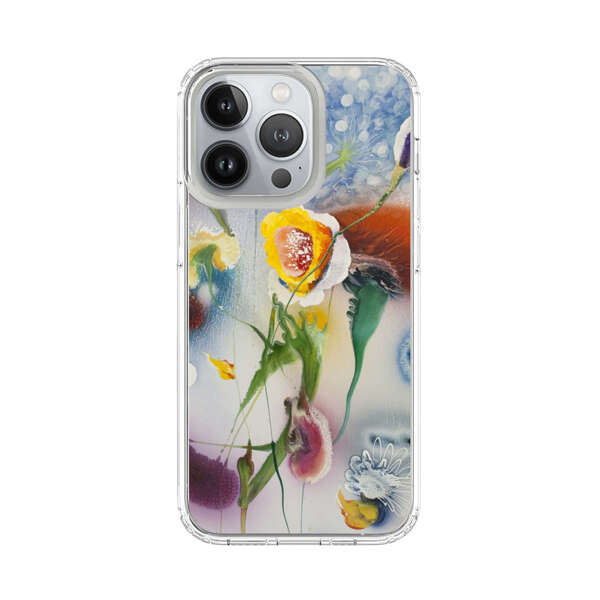 Abstract Colorful Flowers iPhone 13 Pro Case