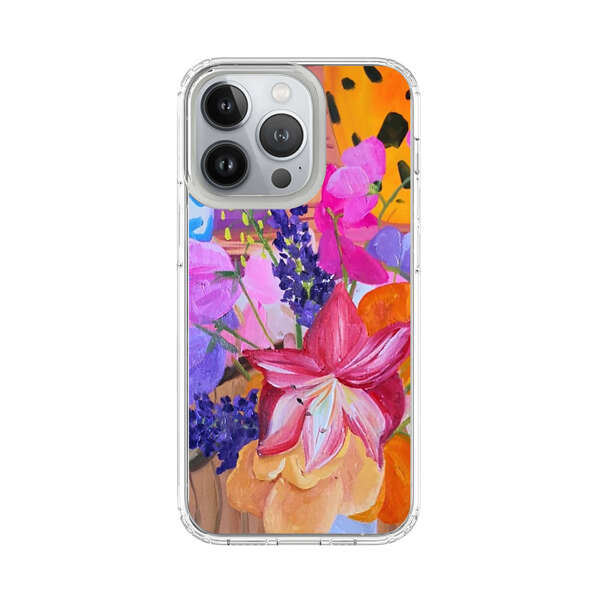 Bright Vibrant Floral Still Life iPhone 13 Pro Case