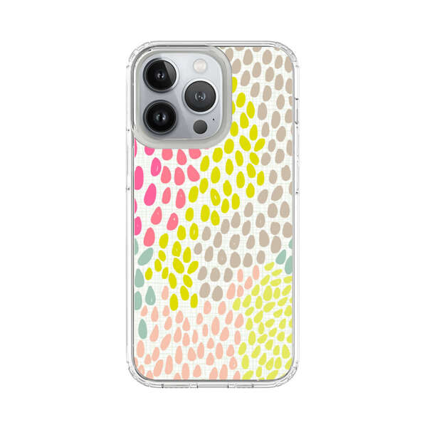 Colorful Abstract Teardrop Pattern iPhone 13 Pro Case