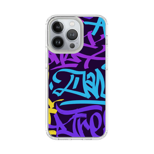 Colorful Graffiti Pattern iPhone 13 Pro Case