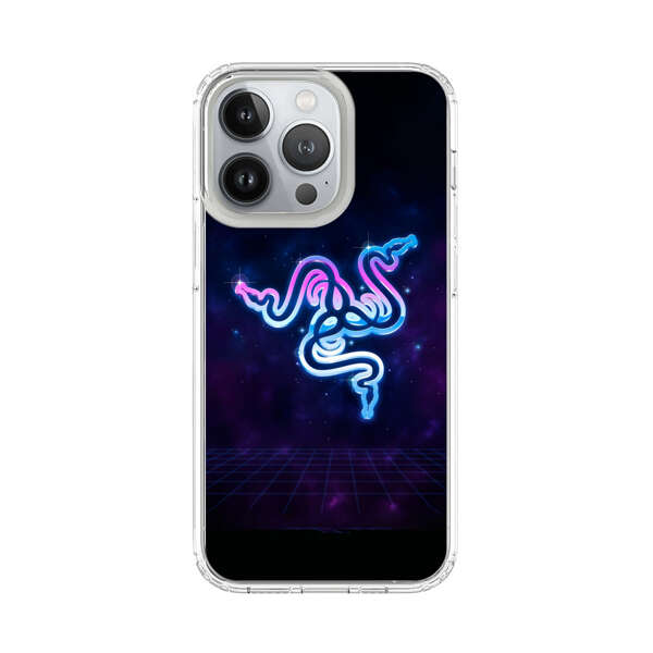Glowing Neon Triple Snake iPhone 13 Pro Case