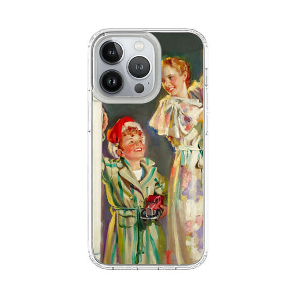 Joyful Family Christmas Celebration iPhone 13 Pro Case