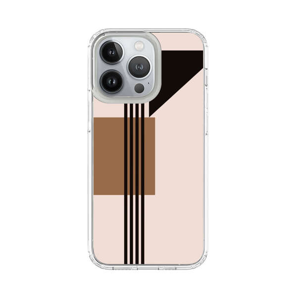 Minimalist Abstract Geometric Design iPhone 13 Pro Case