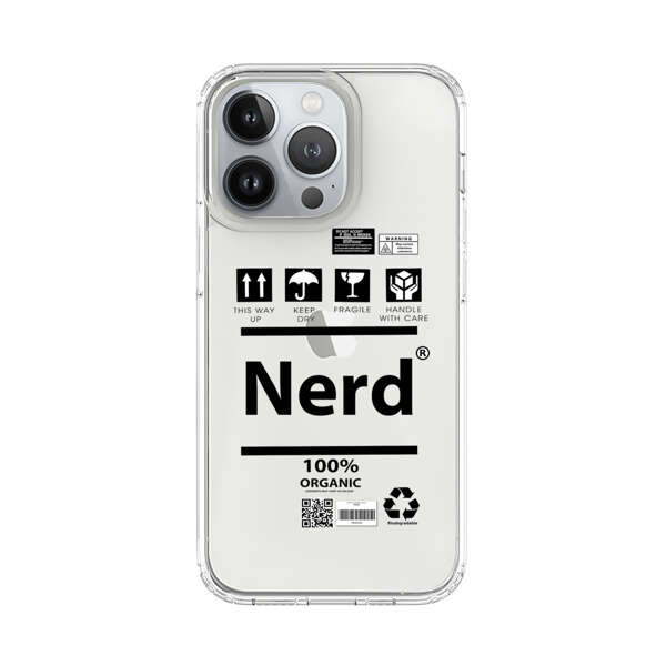 Minimalist Nerd Shipping Icons Design iPhone 13 Pro Case