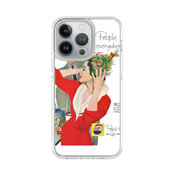 Vintage Pepsi-Cola Holiday Advertisement iPhone 13 Pro Case