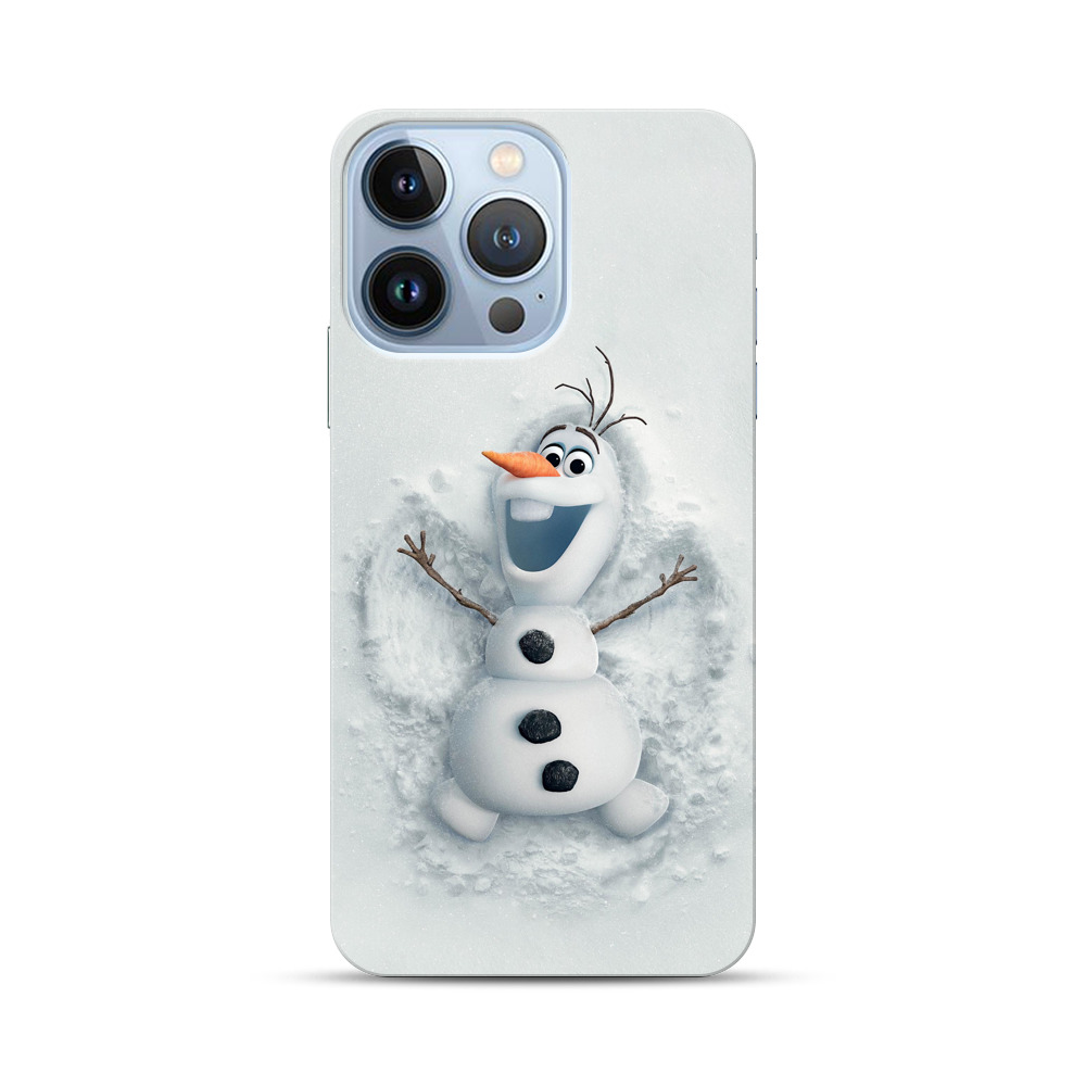 frozen snowman iPhone 13 Pro Hard Case