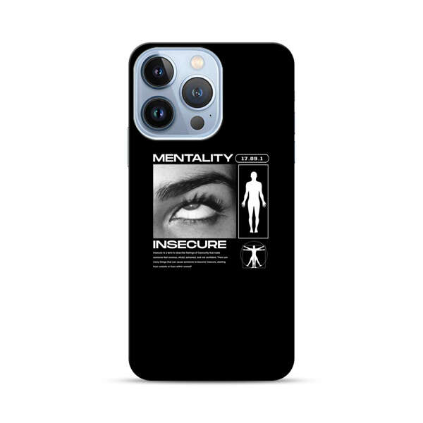 Mentality Insecure Eye Art iPhone 13 Pro Hard Case