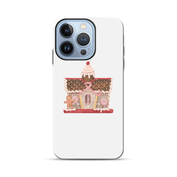 Gingerbread House Holiday iPhone 13 Pro Impact Case