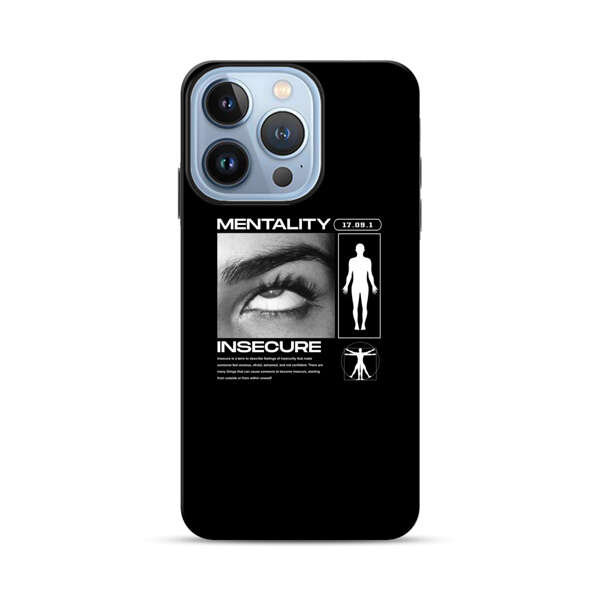 Mentality Insecure Eye Art iPhone 13 Pro Impact Case