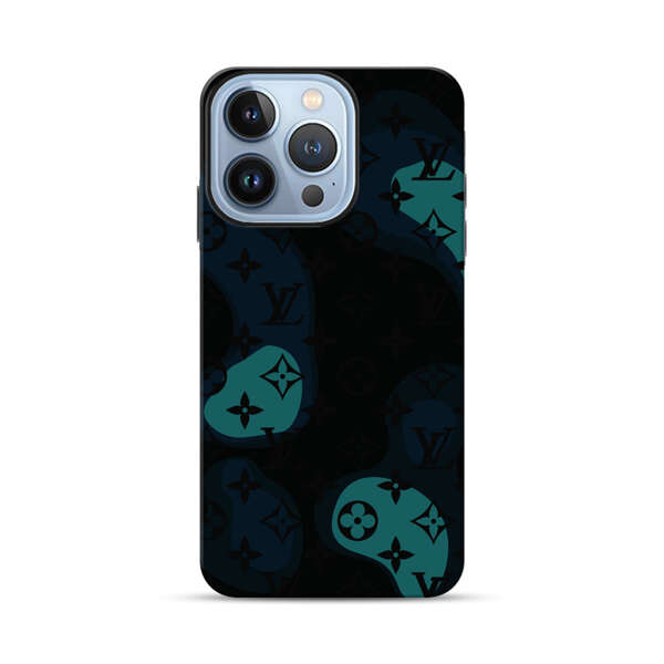 Modern Abstract Question Marks with Luxury Motifs iPhone 13 Pro Impact Case