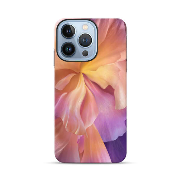 Pastel Petal Flower Closeup iPhone 13 Pro Impact Case