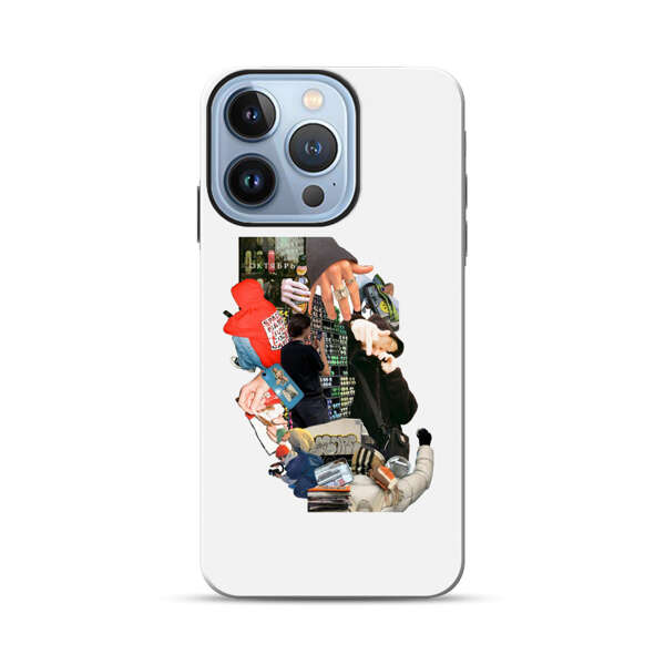 Urban Street Culture Collage iPhone 13 Pro Impact Case