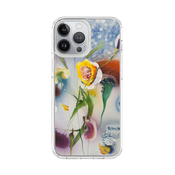 Abstract Colorful Flowers iPhone 13 Pro Max Case