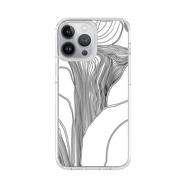 Abstract Line Art Design iPhone 13 Pro Max Case