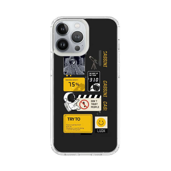 Astronaut Space Exploration Motivation Design iPhone 13 Pro Max Case