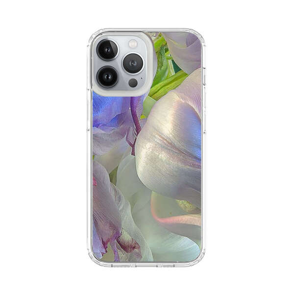 Delicate Pastel Flower Petals Close Up iPhone 13 Pro Max Case