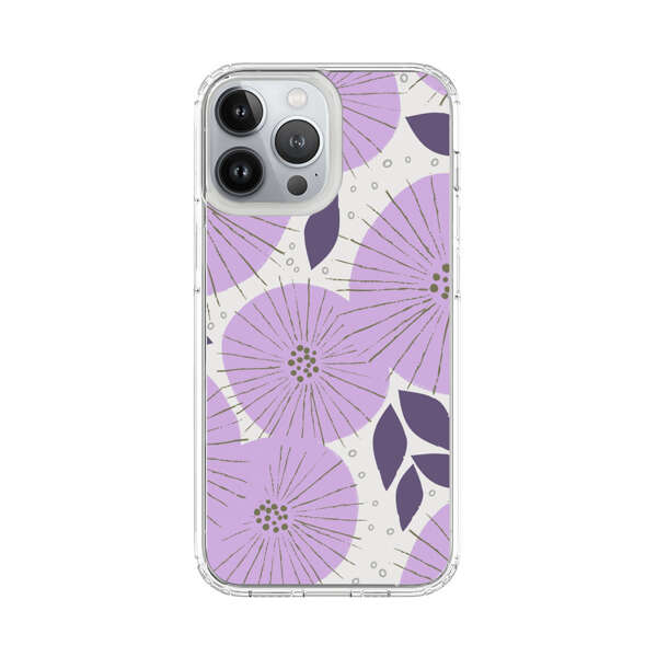 Lavender Flower Pattern iPhone 13 Pro Max Case