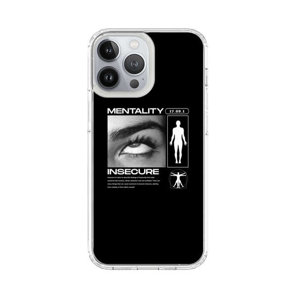 Mentality Insecure Eye Art iPhone 13 Pro Max Case