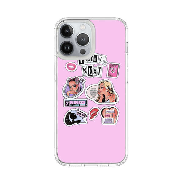 Pop Art Fashion Stickers iPhone 13 Pro Max Case