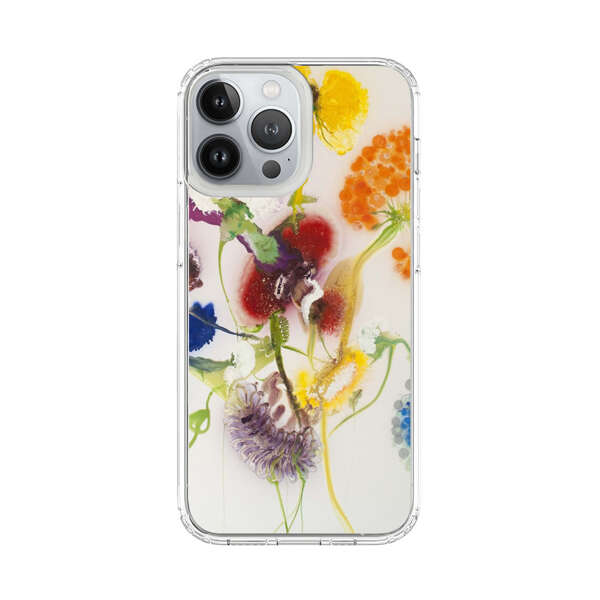Vibrant Abstract Floral Artwork iPhone 13 Pro Max Case