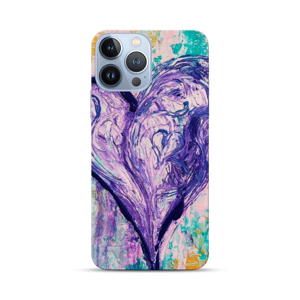 heart artwork iPhone 13 Pro Max Hard Case