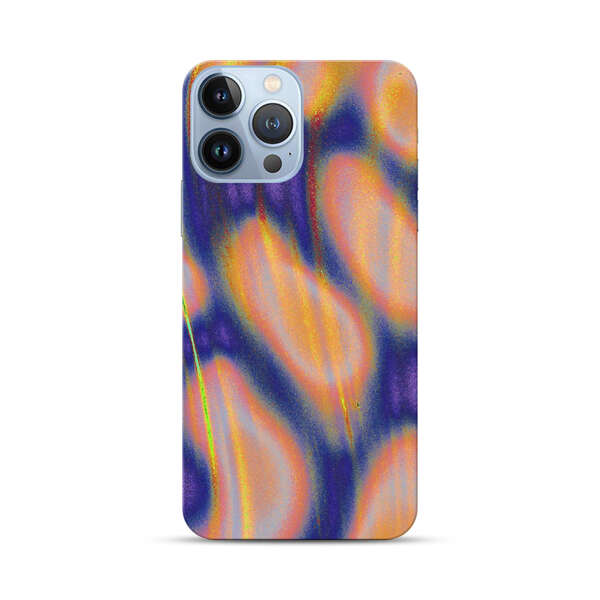Abstract Vibrant Swirl Art iPhone 13 Pro Max Hard Case