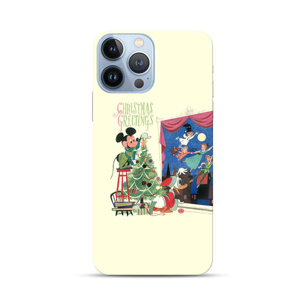 Christmas Disney Mickey Mouse and Peter Pan iPhone 13 Pro Max Hard Case