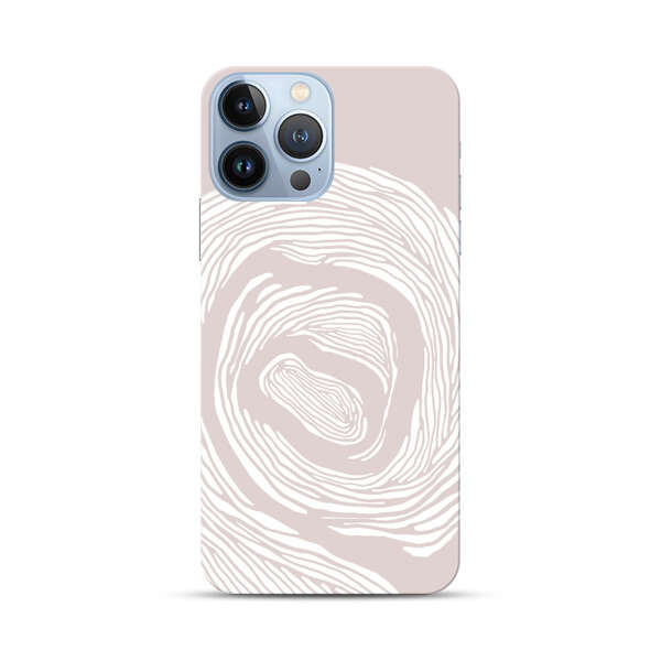 Elegant Abstract Swirl iPhone 13 Pro Max Hard Case