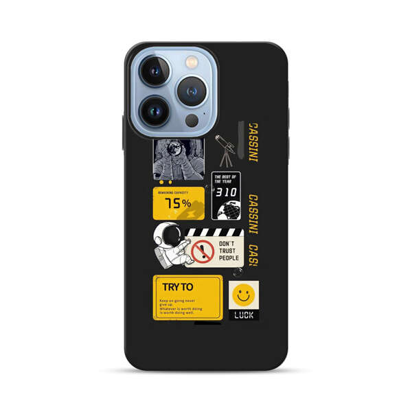 Astronaut Space Exploration Motivation Design iPhone 13 Pro Max Impact Case