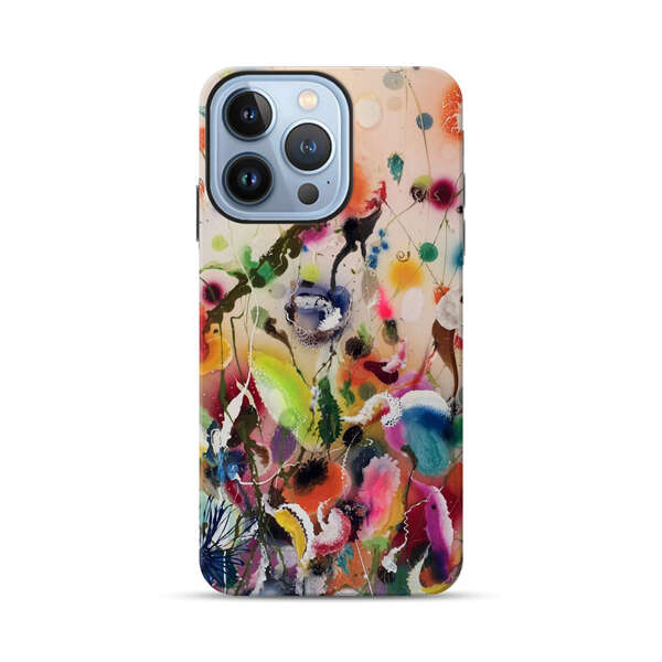 Colorful Abstract Art iPhone 13 Pro Max Impact Case