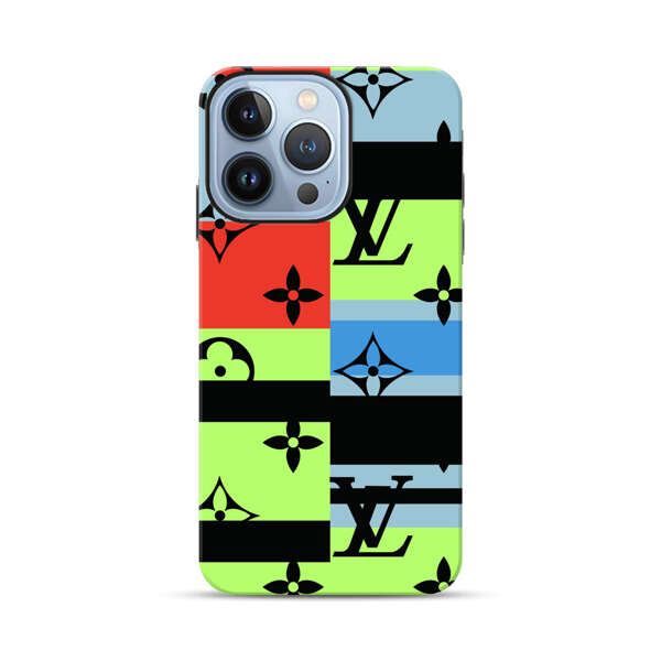 Luxury Designer Inspired Pattern iPhone 13 Pro Max Impact Case