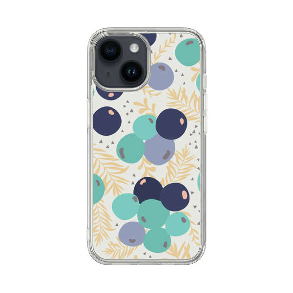 Abstract Berries Pattern iPhone 14 Case