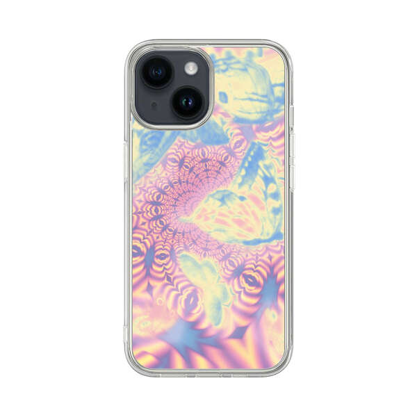 Ethereal Butterflies Psychedelic Swirl iPhone 14 Case