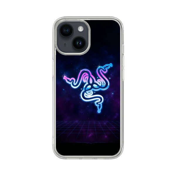 Glowing Neon Triple Snake iPhone 14 Case