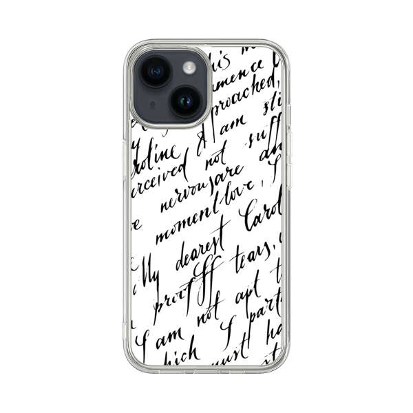 Handwritten Calligraphy iPhone 14 Case