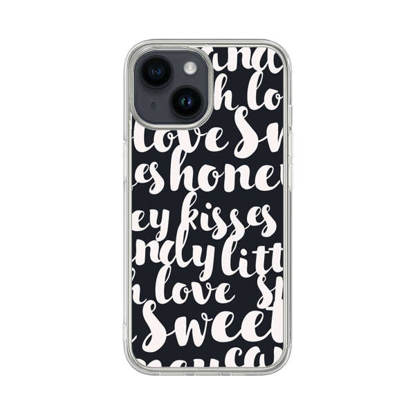 Sweet Honey Kisses Love Sugar Candy Pattern iPhone 14 Case