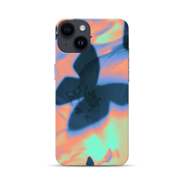 Dreamy Butterfly Abstract iPhone 14 Hard Case