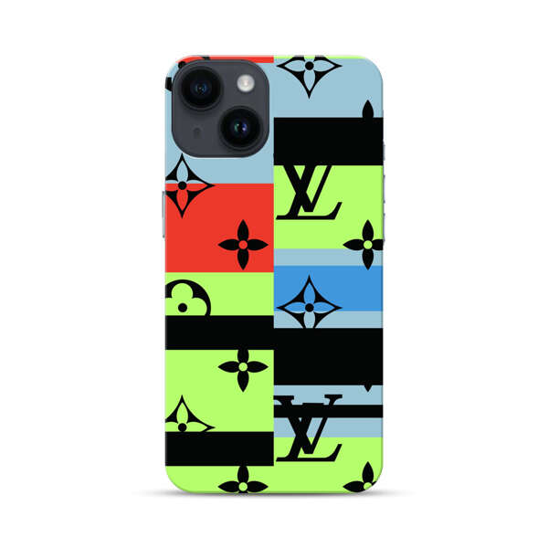 Luxury Designer Inspired Pattern iPhone 14 Hard Case