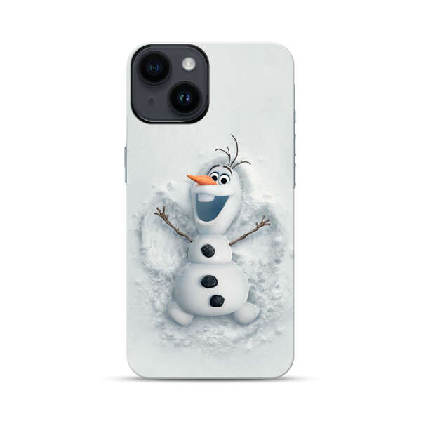 frozen snowman iPhone 14 Impact Case