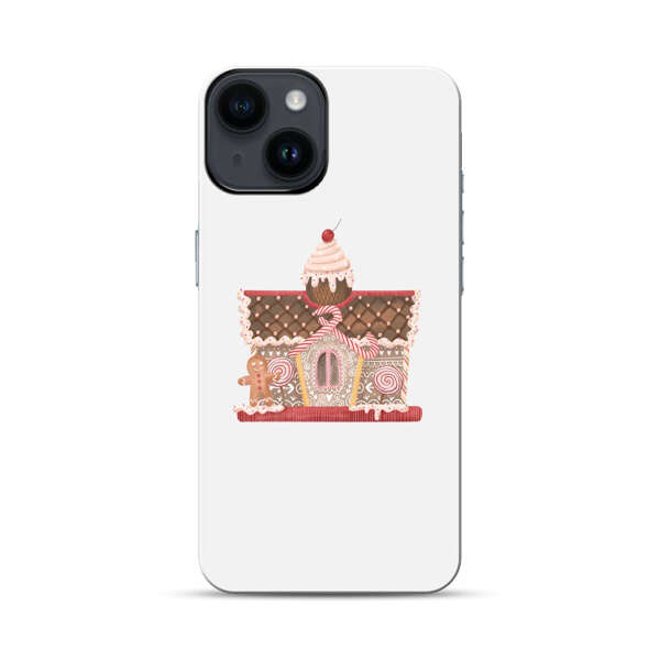 Gingerbread House Holiday iPhone 14 Impact Case