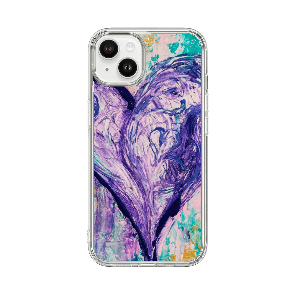 heart artwork iPhone 14 Plus Case