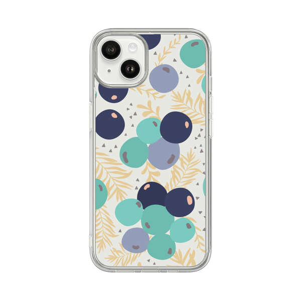 Abstract Berries Pattern iPhone 14 Plus Case