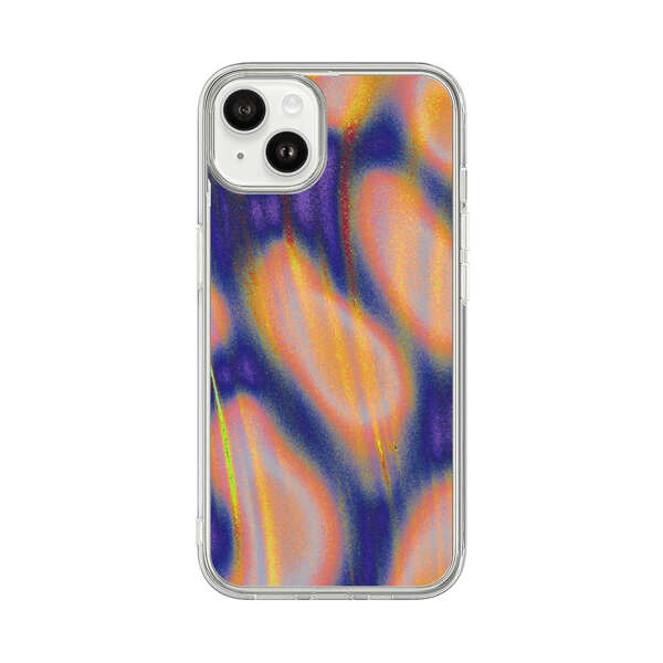 Abstract Vibrant Swirl Art iPhone 14 Plus Case