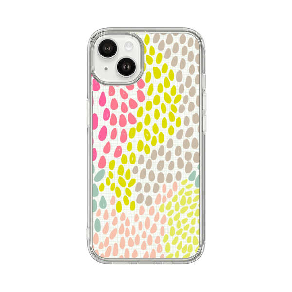 Colorful Abstract Teardrop Pattern iPhone 14 Plus Case