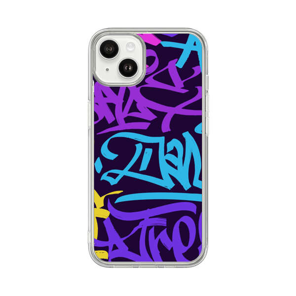 Colorful Graffiti Pattern iPhone 14 Plus Case