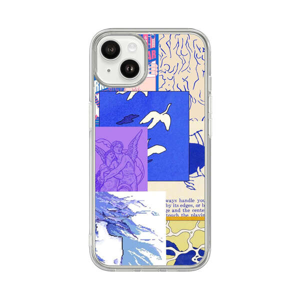 Vibrant Retro Pop Art Collage iPhone 14 Plus Case