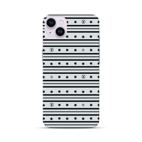 Elegant Stars Geometric Pattern iPhone 14 Plus Hard Case