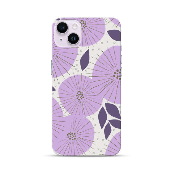 Lavender Flower Pattern iPhone 14 Plus Hard Case