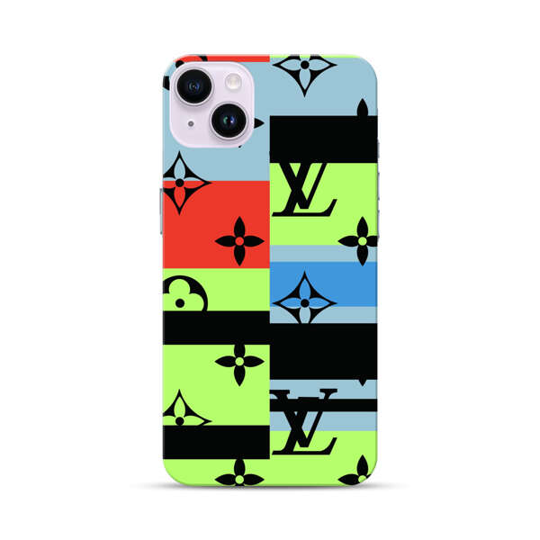 Luxury Designer Inspired Pattern iPhone 14 Plus Hard Case